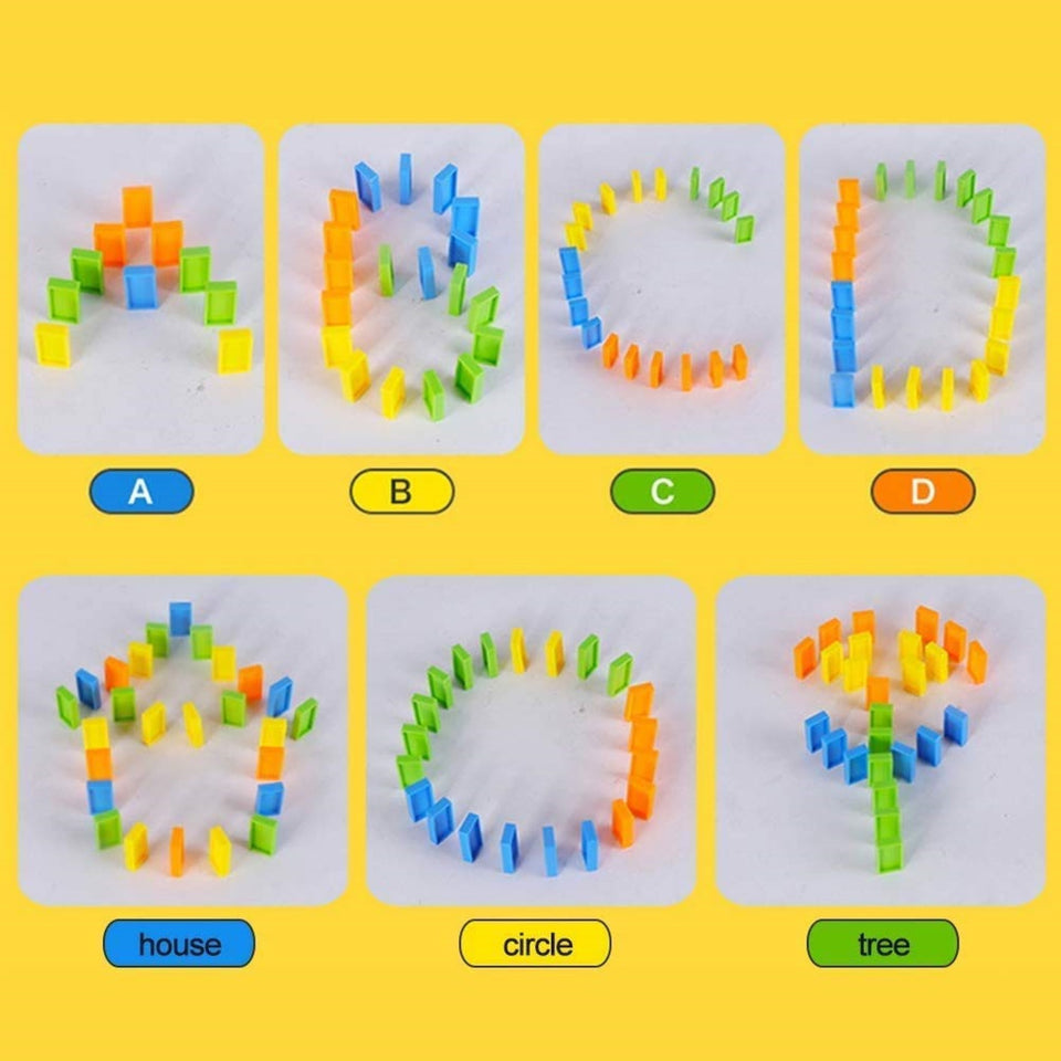 Train Toy Domino Set for Kids BPA Free Plastic with Sound Effects